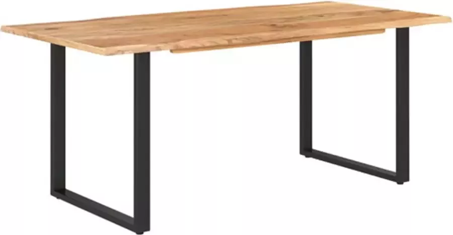 Vida XL Eettafel 180x90x76 cm massief acaciahout SKU: V286472 - Foto 2