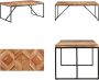 VidaXL Eettafel 180x90x76 cm massief acaciahout en mangohout Eettafel Eettafels Eet Tafel Eet Tafels - Thumbnail 1