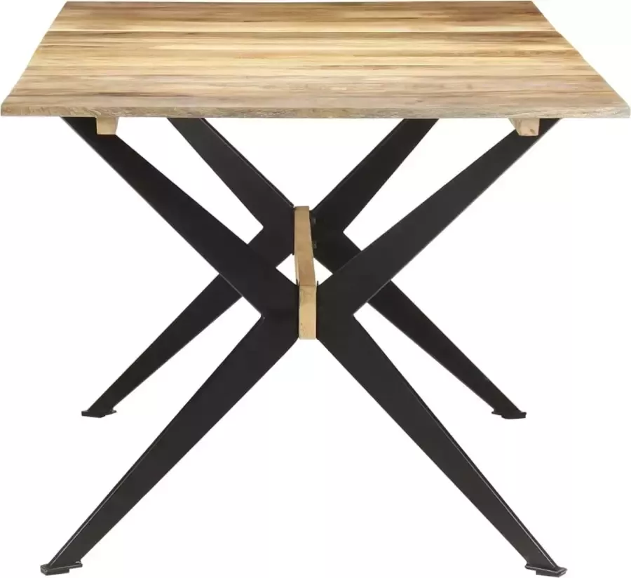 VidaXL -Eettafel-180x90x76-cm-massief-mangohout