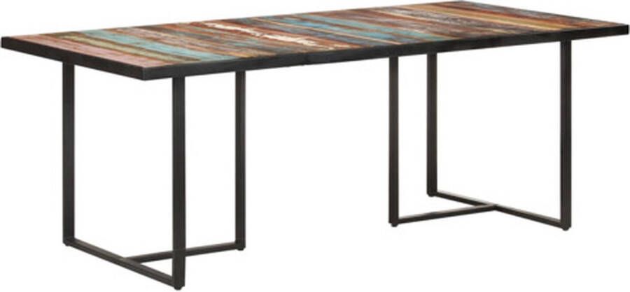 VidaXL -Eettafel-200-cm-massief-gerecycled-hout - Foto 4