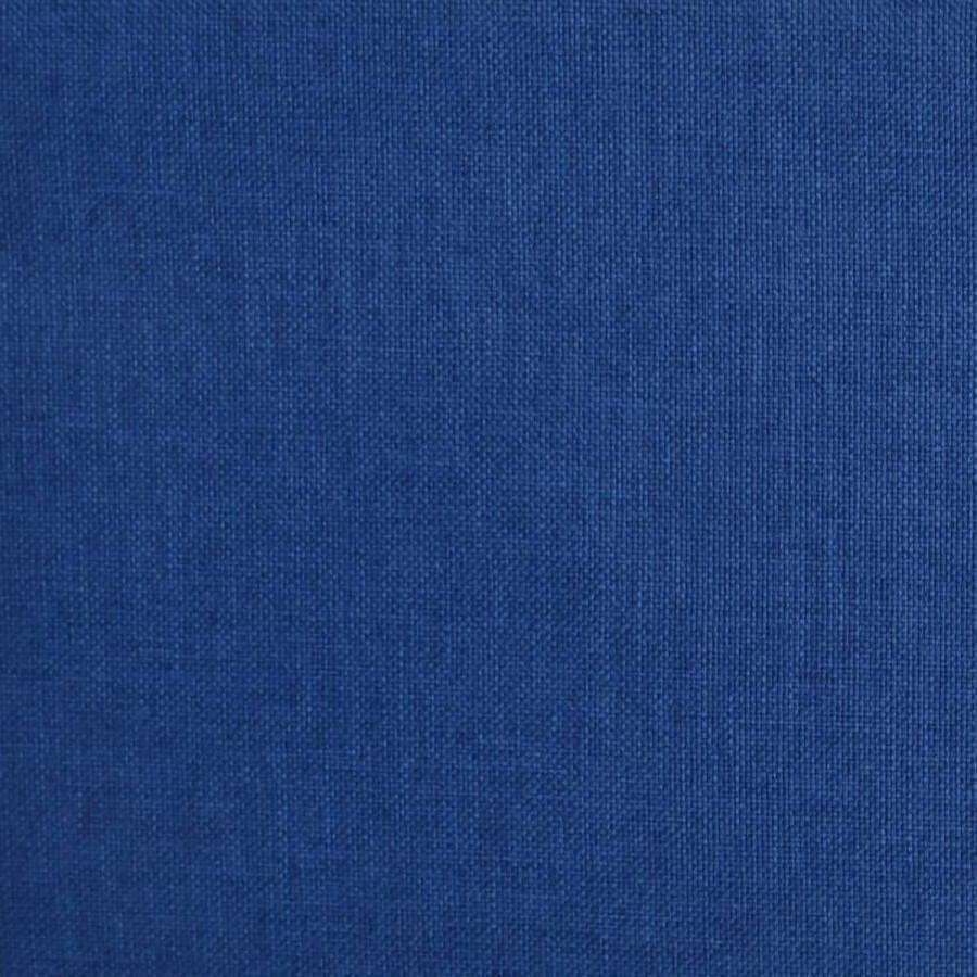 vidaXL Fauteuil verstelbaar stof blauw