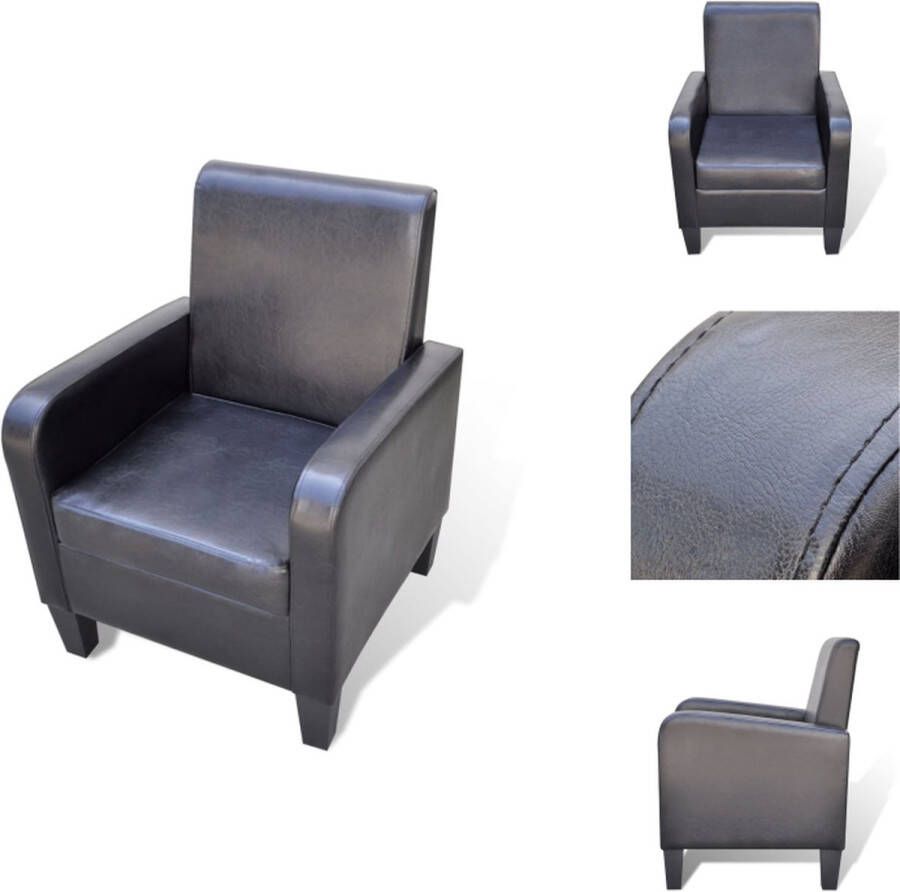 VidaXL Fauteuil Woonkamer 61 x 60 x 79.5 cm Ergonomisch Fauteuil - Foto 2