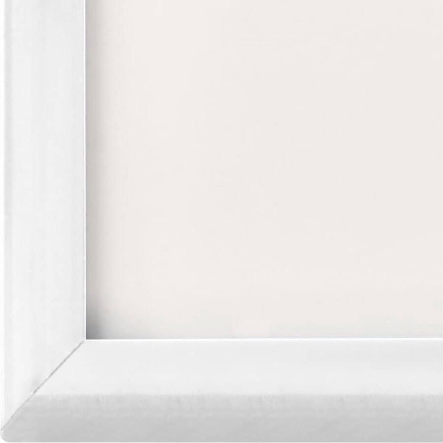 VidaXL Fotolijsten 10 st voor tafel 15x21cm MDF wit