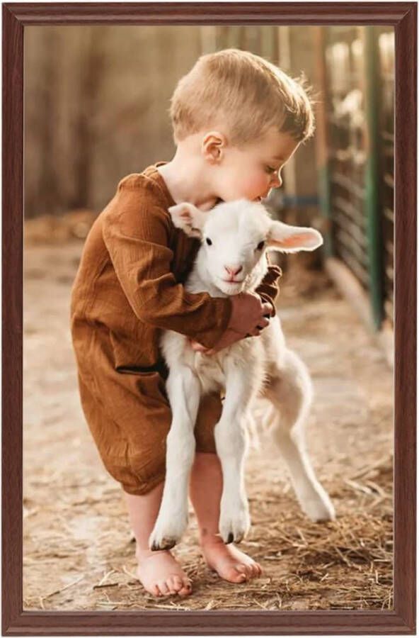 VidaXL Fotolijsten 3 st voor tafel 21x29.7cm MDF bruin