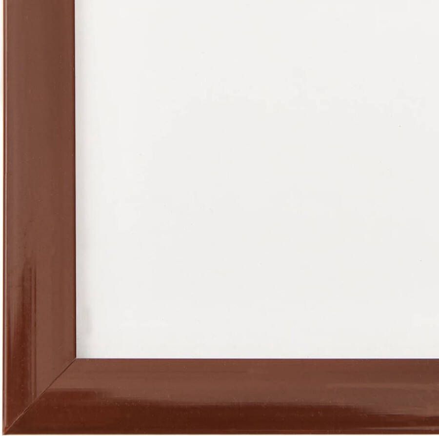 VidaXL Fotolijsten 5 st voor wand of tafel 20x25 cm MDF bronskleurig
