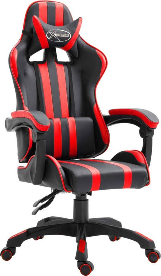 VidaXL -Gamestoel-kunstleer-rood - Foto 3