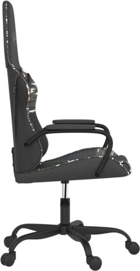 VidaXL Gamestoel kunstleer zwart en camouflage Gamingstoel Gamingstoelen Televisiestoel Computer Stoel - Foto 5