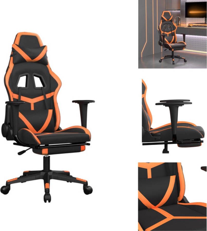 VidaXL Gamestoel X Stoelen 67x64 cm Duurzaam kunstleer Bureaustoel