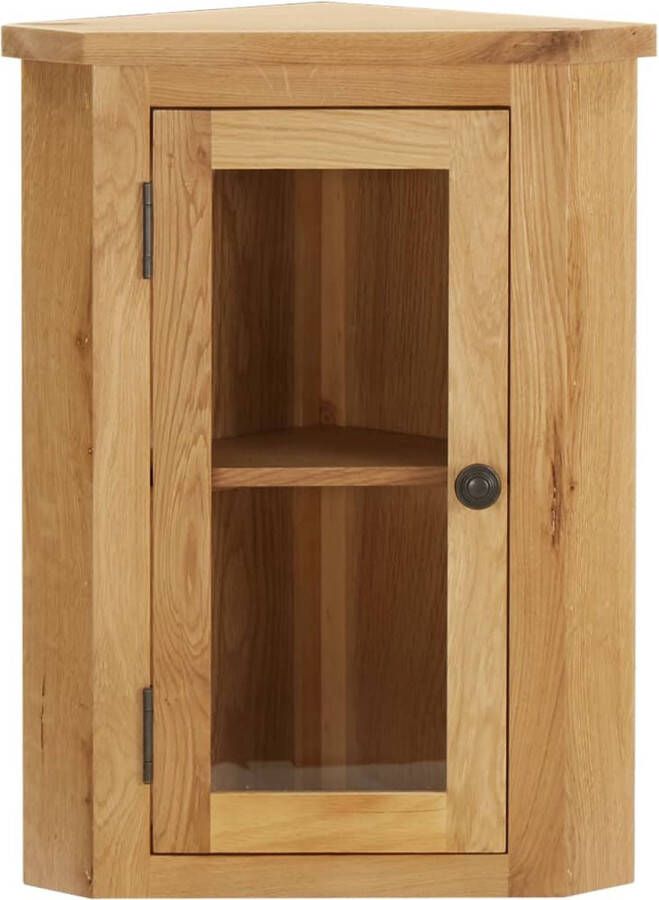 VidaXL -Hanghoekkast-45x28x60-cm-massief-eikenhout