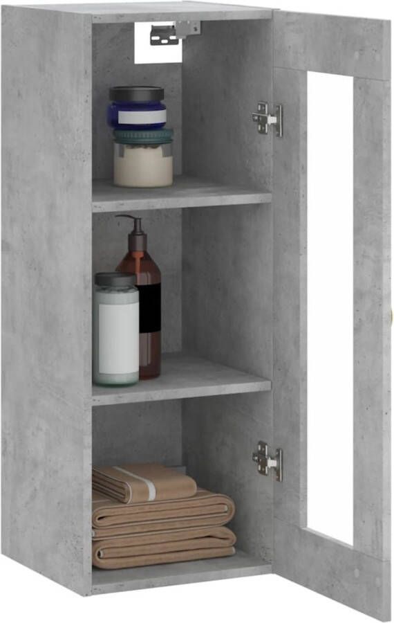 VidaXL -Hangkast-34 5x34x90-cm-betongrijs - Foto 7