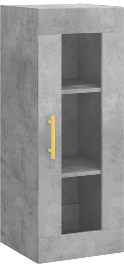 VidaXL -Hangkast-34 5x34x90-cm-betongrijs - Foto 4