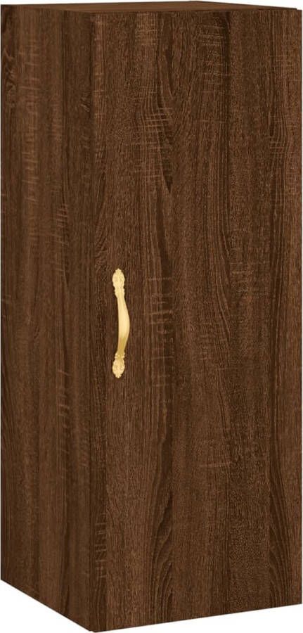VidaXL -Hangkast-34 5x34x90-cm-bruineikenkleurig - Foto 4