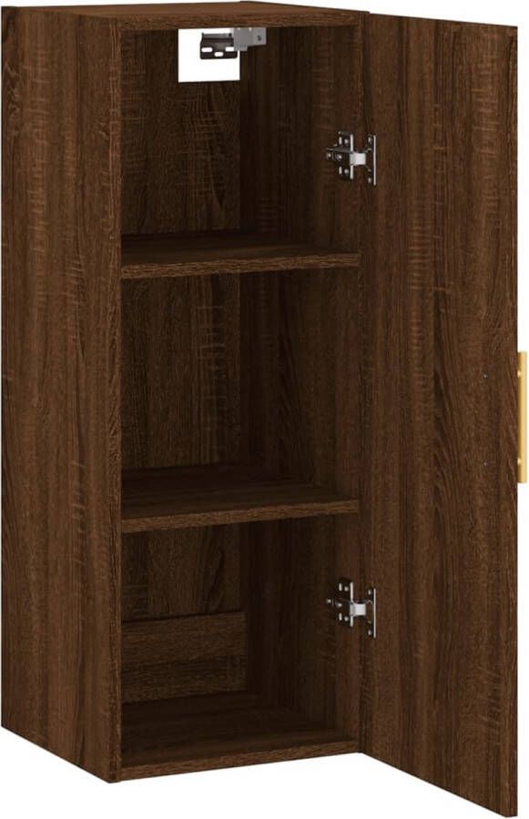 VidaXL -Hangkast-34 5x34x90-cm-bruineikenkleurig - Foto 7