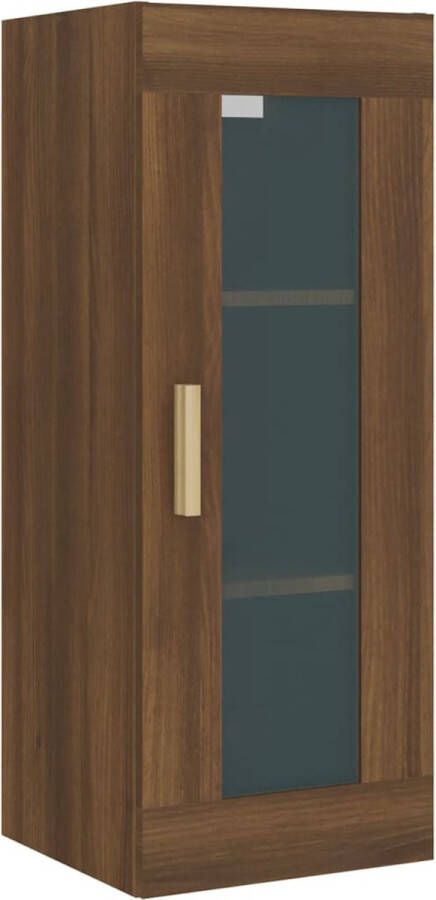 VidaXL -Wandkast-34 5x34x90-cm-bruin-eikenkleurig - Foto 2