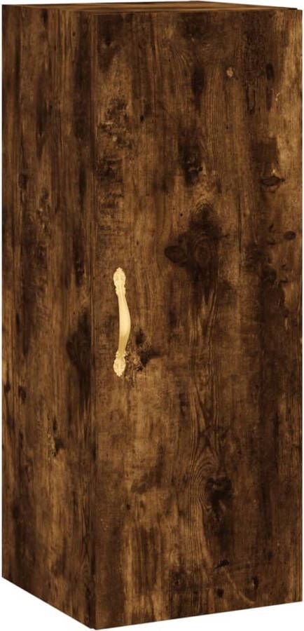 VidaXL -Hangkast-34 5x34x90-cm-gerookt-eikenkleurig - Foto 4
