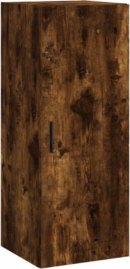 VidaXL -Hangkast-34 5x34x90-cm-gerookt-eikenkleurig - Foto 2