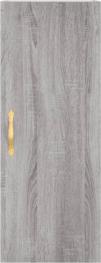 VidaXL -Hangkast-34 5x34x90-cm-grijs-sonoma-eikenkleurig - Foto 5