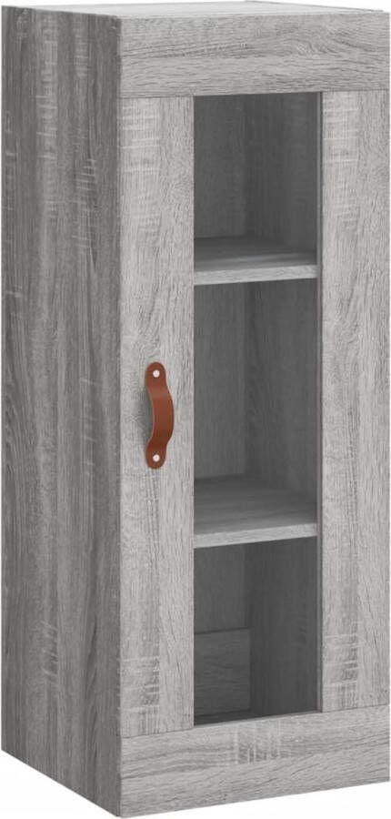 VidaXL -Hangkast-34 5x34x90-cm-grijs-sonoma-eikenkleurig - Foto 4