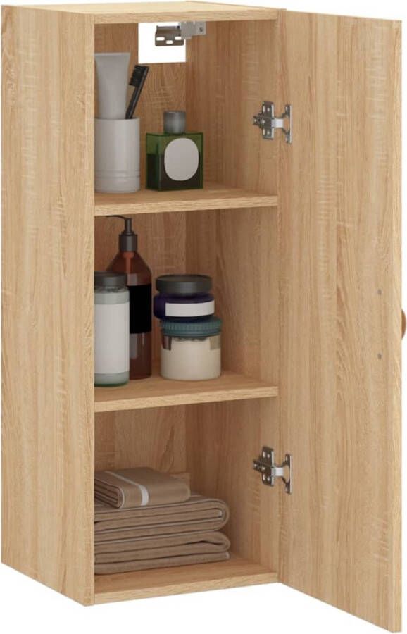 VidaXL -Hangkast-34 5x34x90-cm-sonoma-eikenkleurig - Foto 5