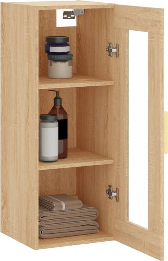 VidaXL -Hangkast-34 5x34x90-cm-sonoma-eikenkleurig - Foto 5