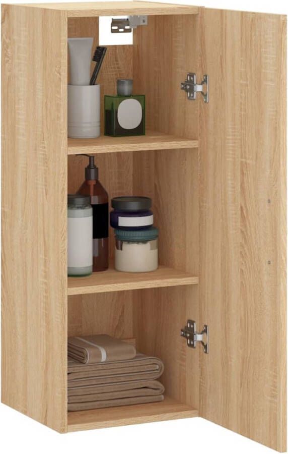 VidaXL -Hangkast-34 5x34x90-cm-sonoma-eikenkleurig - Foto 3