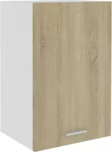 VidaXL Hangkast 39 5x31x60 cm bewerkt hout sonoma eikenkleurig