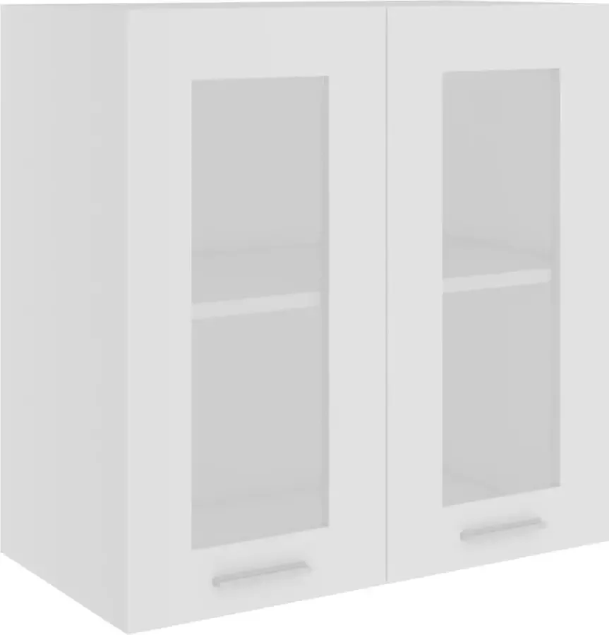 VidaXL Hangkast Lyon 60x31x60 cm bewerkt hout wit - Foto 2