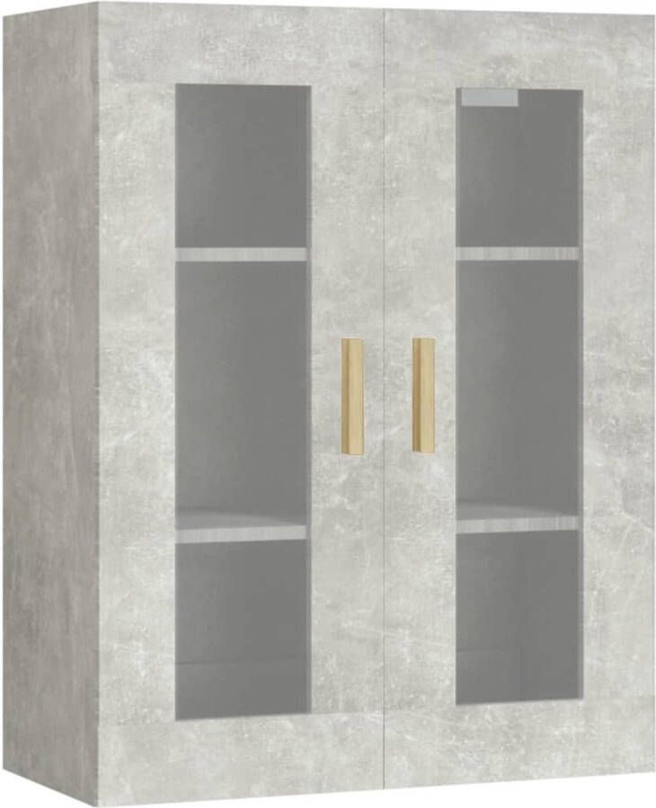 VidaXL -Hangkast-69 5x34x90-cm-betongrijs - Foto 3