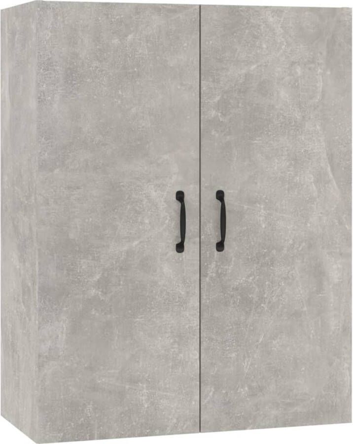 VidaXL -Hangkast-69 5x34x90-cm-bewerkt-hout-betongrijs - Foto 2