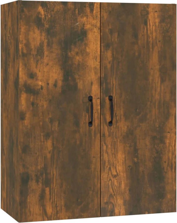 VidaXL -Hangkast-69 5x34x90-cm-bewerkt-hout-gerookt-eikenkleurig - Foto 2