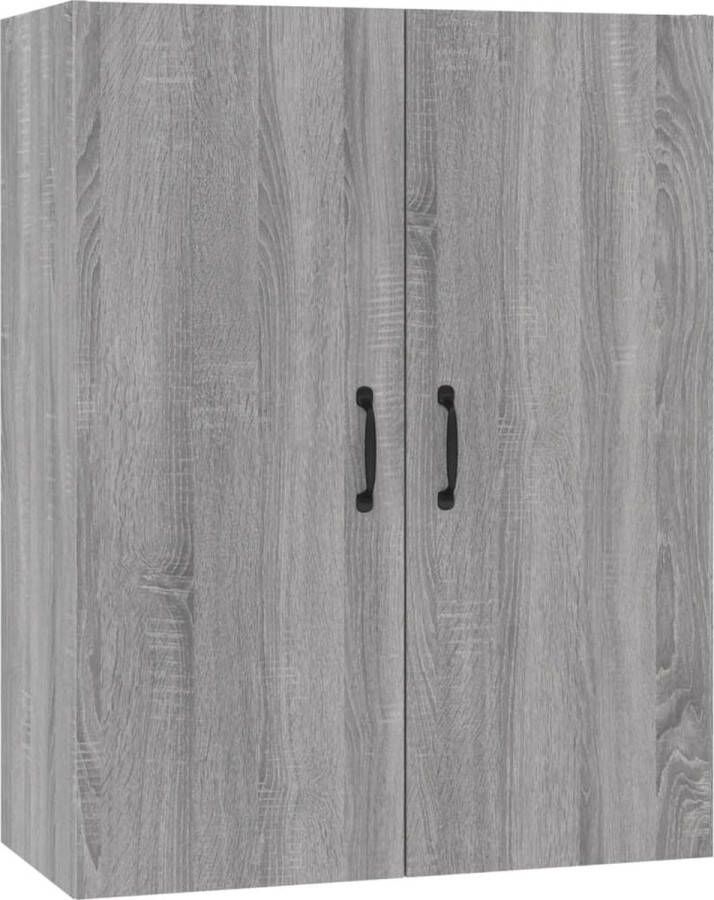 VidaXL -Hangkast-69 5x34x90-cm-bewerkt-hout-grijs-sonoma-eikenkleurig - Foto 2