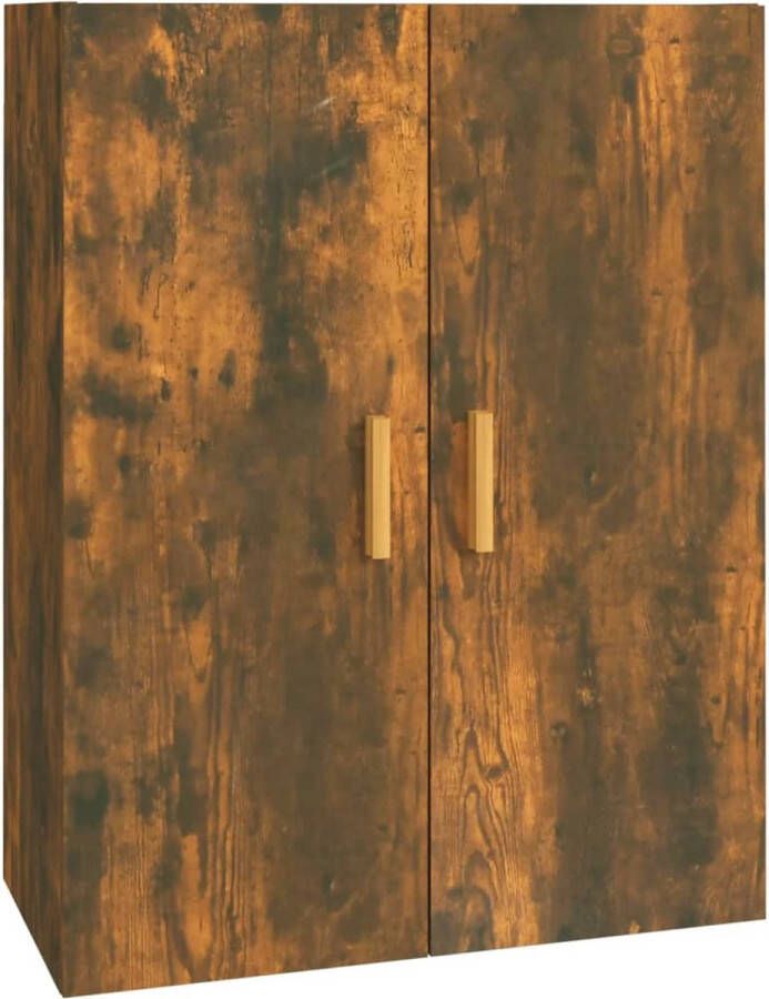 VidaXL -Hangkast-69 5x34x90-cm-gerookt-eikenkleurig - Foto 2