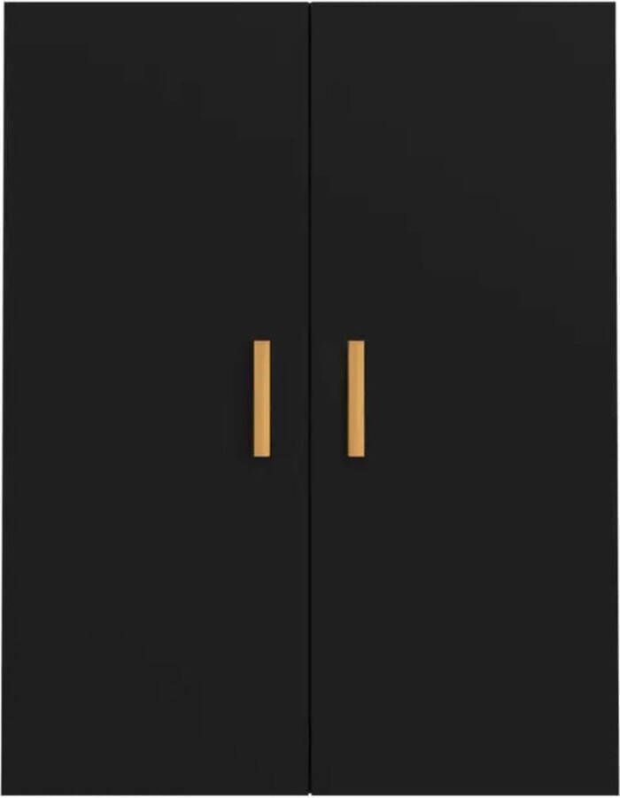 VidaXL -Hangkast-69 5x34x90-cm-zwart - Foto 4