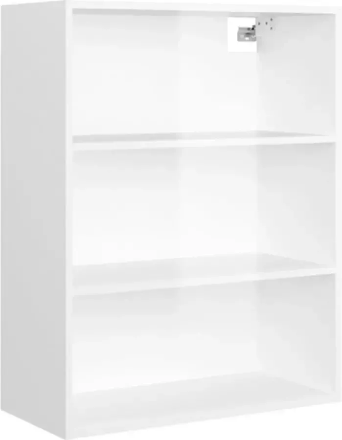 VidaXL -Hangkast-69 5x32 5x90-cm-hoogglans-wit - Foto 3