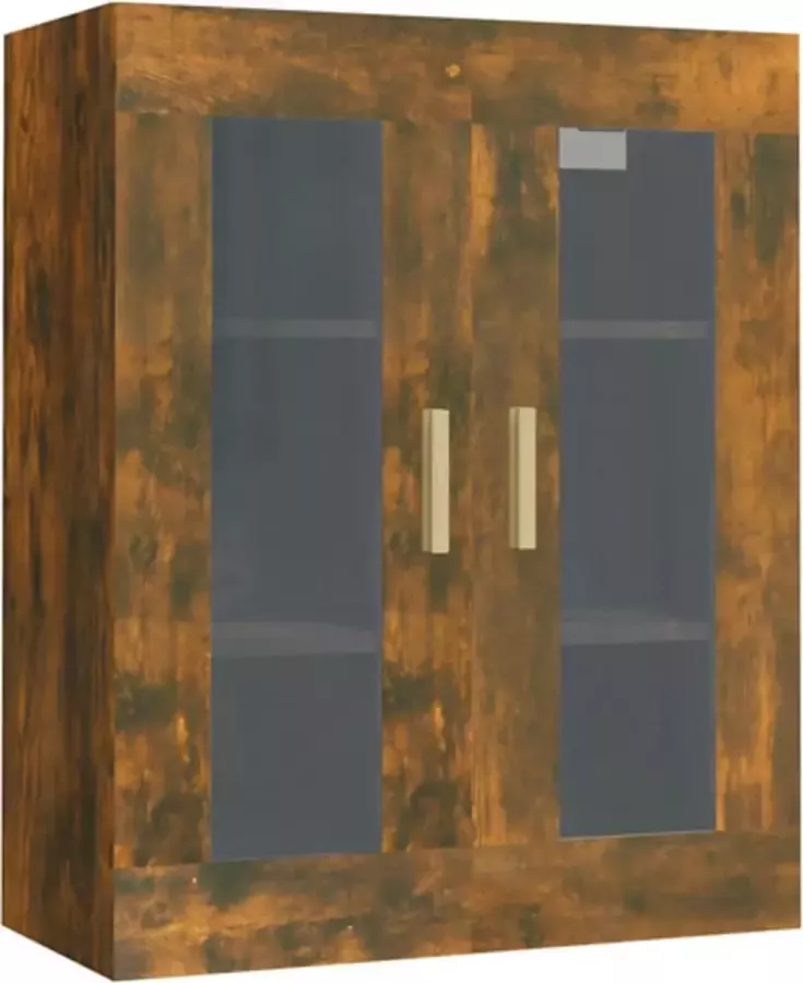 VidaXL -Hangkast-69 5x34x90-cm-gerookt-eikenkleurig - Foto 4