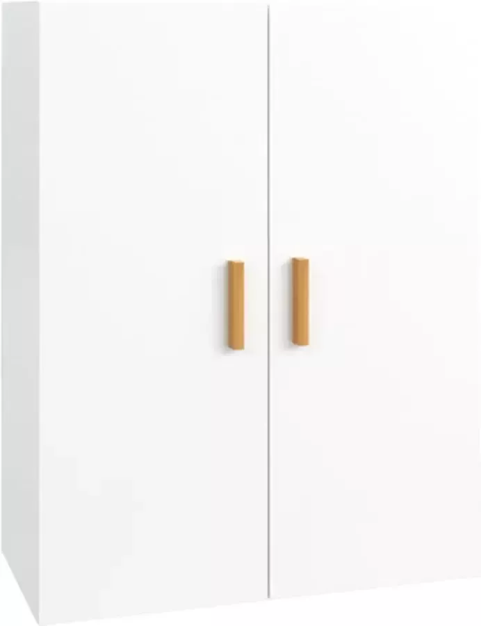VidaXL -Hangkast-69 5x34x90-cm-hoogglans-wit - Foto 4