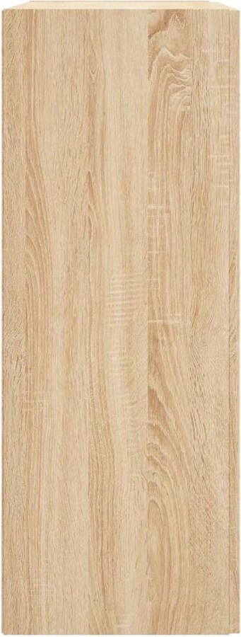 VidaXL -Hangkasten-2-st-bewerkt-hout-sonoma-eikenkleurig - Foto 4