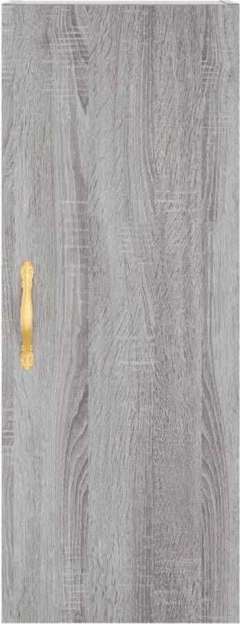 VidaXL -Hoge-kast-34 5x34x180-cm-bewerkt-hout-grijs-sonoma-eikenkleurig - Foto 5