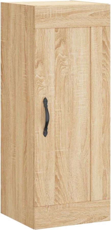 VidaXL -Hoge-kast-34 5x34x180-cm-bewerkt-hout-sonoma-eikenkleurig - Foto 6