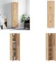 VidaXL -Hoge-kast-34-5x34x180-cm-bewerkt-hout-sonoma-eikenkleurig Hoge Kast Hoge Kasten Dressoir Buffetkast - Thumbnail 2