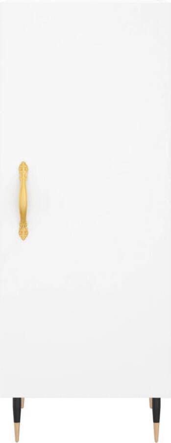 VidaXL -Hoge-kast-34 5x34x180-cm-bewerkt-hout-wit - Foto 9