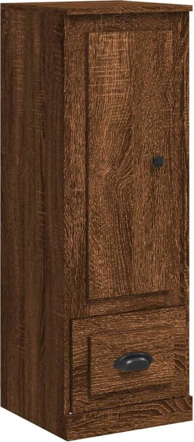 VidaXL -Hoge-kast-36x35 5x103 5-cm-bewerkt-hout-bruineikenkleurig - Foto 2