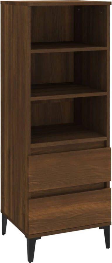 VidaXL -Hoge-kast-40x36x110-cm-bewerkt-hout-bruineiken - Foto 3