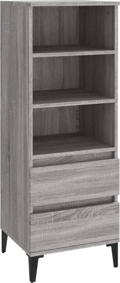 VidaXL -Hoge-kast-40x36x110-cm-bewerkt-hout-grijs-sonoma