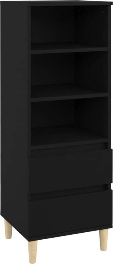 VidaXL -Hoge-kast-40x36x110-cm-bewerkt-hout-zwart