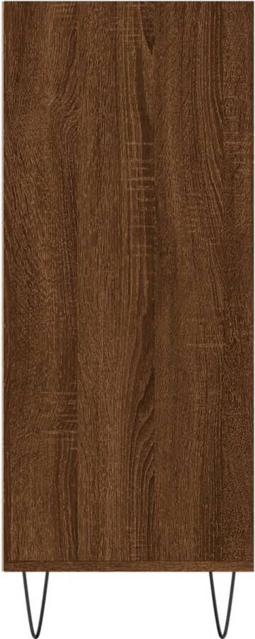 VidaXL -Hoge-kast-57x35x90-cm-bewerkt-hout-bruineikenkleurig - Foto 9