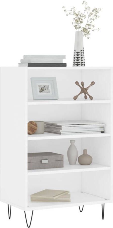 VidaXL -Hoge-kast-57x35x90-cm-bewerkt-hout-wit - Foto 8