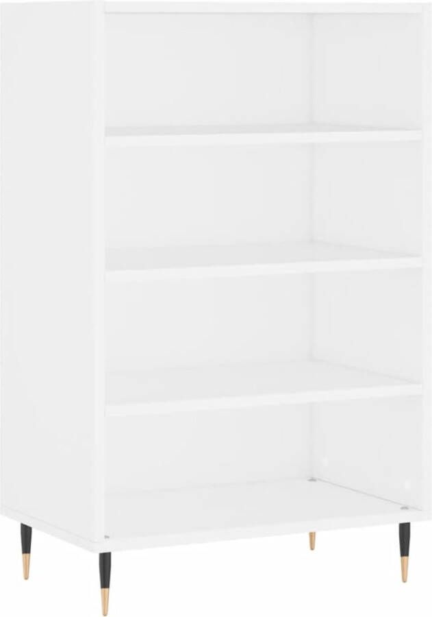 VidaXL -Hoge-kast-57x35x90-cm-bewerkt-hout-wit - Foto 4