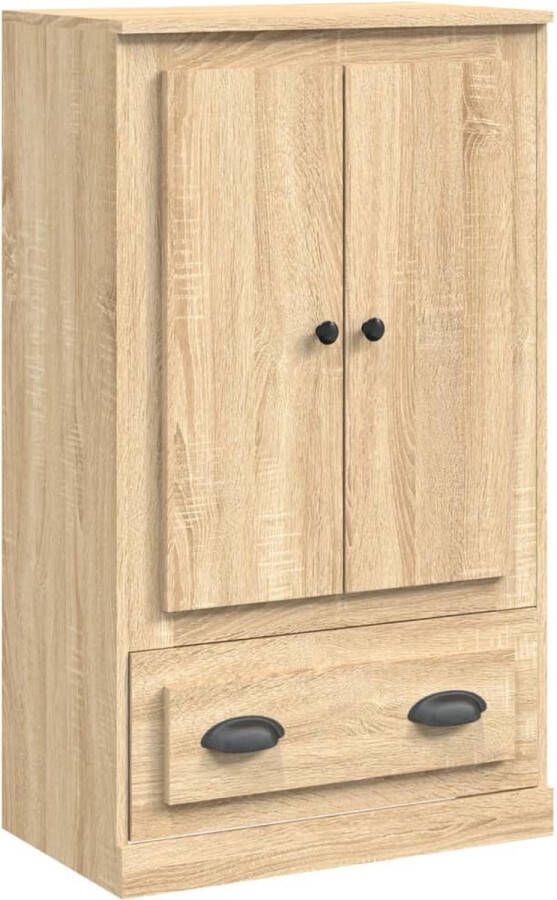 VidaXL -Hoge-kast-60x35 5x103 5-cm-bewerkt-hout-sonoma-eikenkleurig - Foto 2
