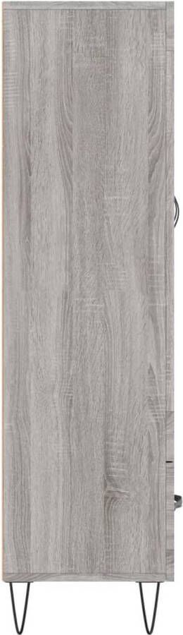 Prolenta Premium INFIORI Hoge kast 69 5x31x115 cm bewerkt hout grijs sonoma eikenkleurig - Foto 17